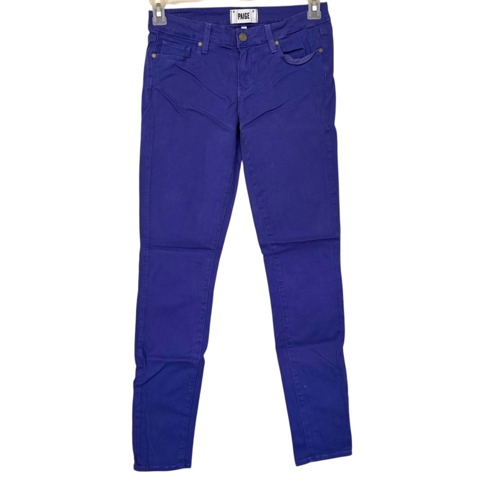 PAIGE Verdugo Ultra‎ Skinny Jeans Purple